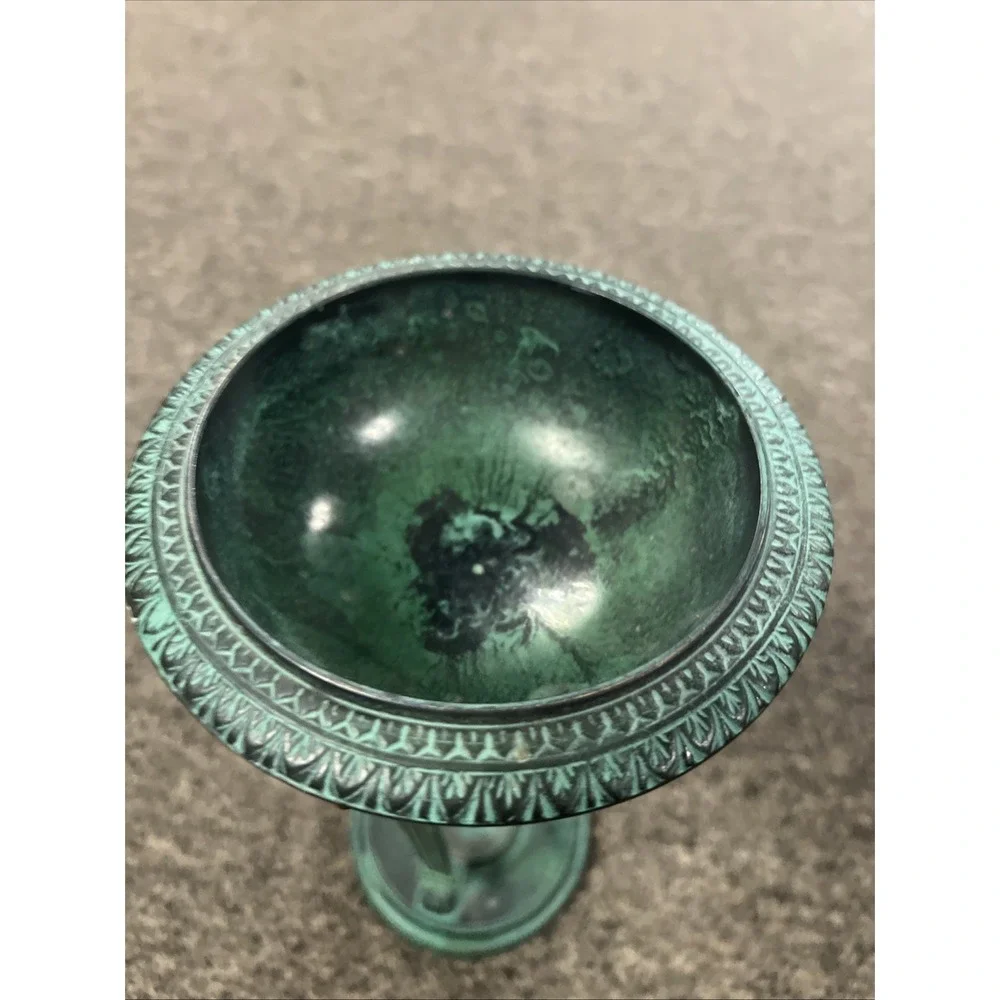 Oscar Bach Style Neoclassical Footed Bronze Censer